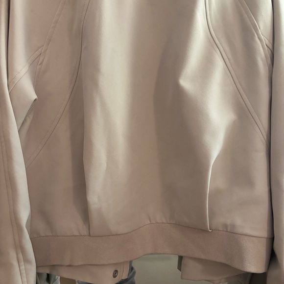 Athleta Endless Bomber Jacket in Khaki - Picture 9 of 11
